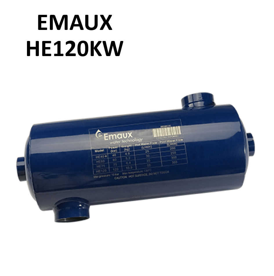 مبدل حرارتی استخر ایمکس 120 کیلووات مدل HE120