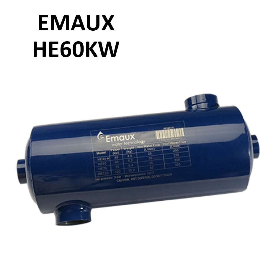 مبدل حرارتی استخر ایمکس 60 کیلووات مدل HE60